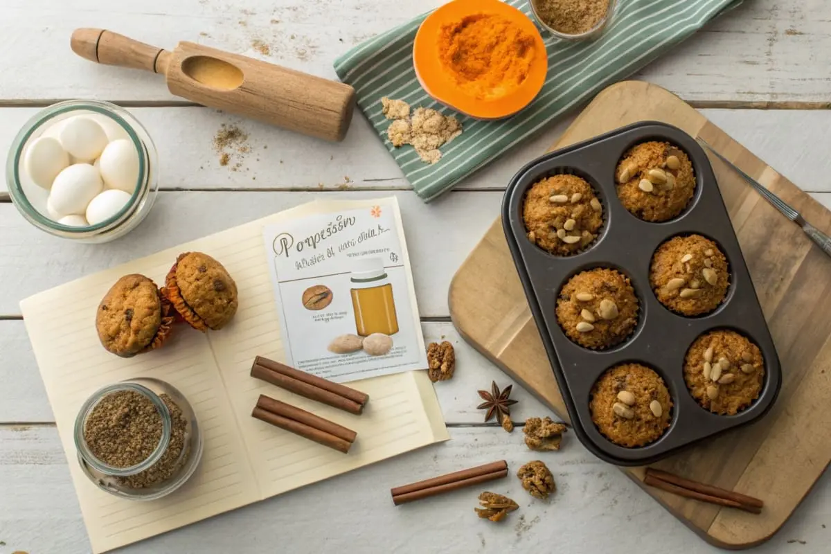 baking pumpkin muffins